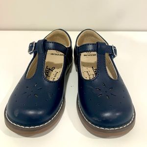 Footmates Mary Jane Shoes in Navy